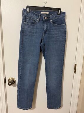 Levi’s Classic Straight Jeans Women’s Size 27 Medium Wash Mid Rise